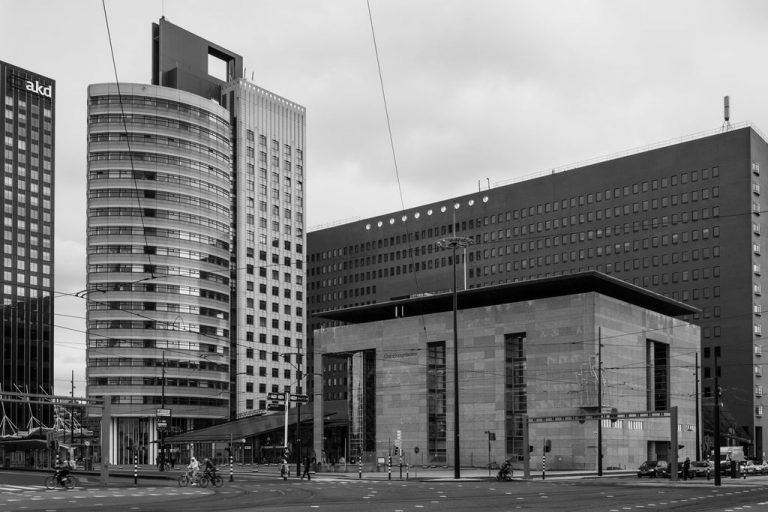 Het kantoor van Litix Law op het Wilhelminaplein in Rotterdam